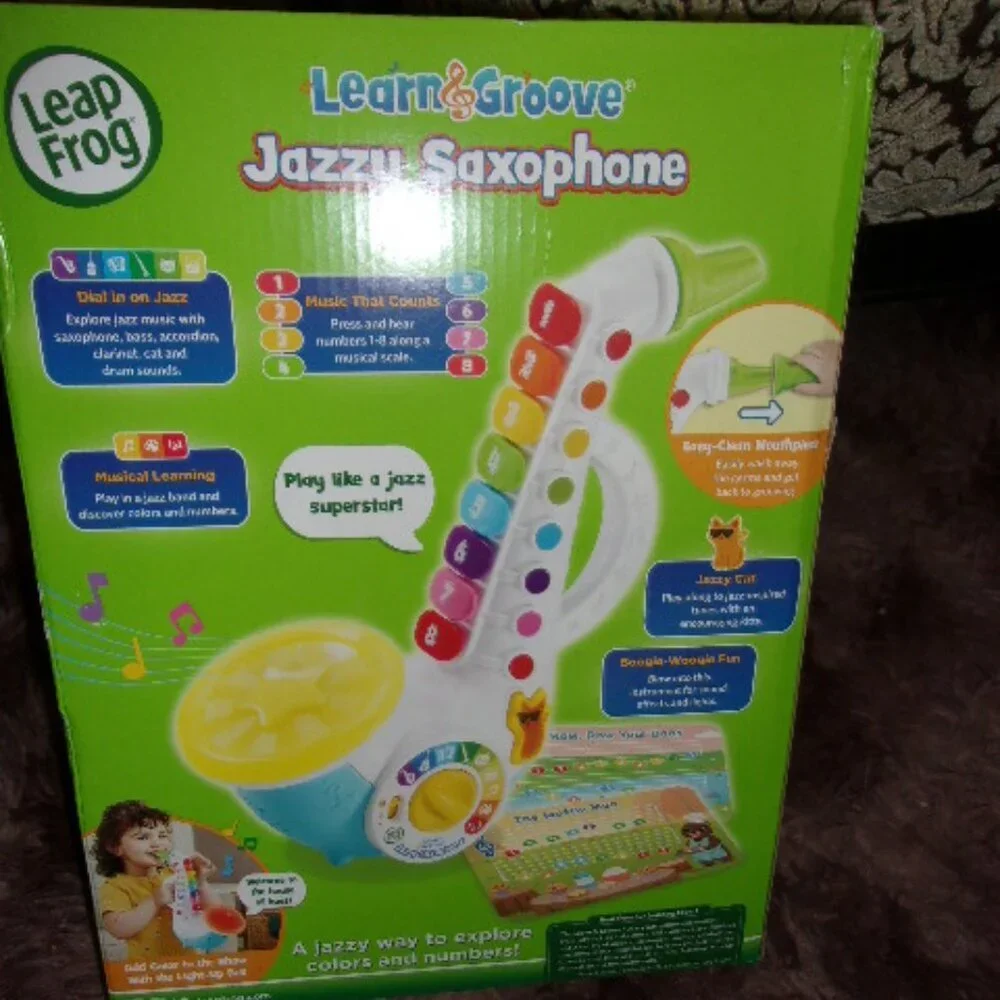 Learn & Groove Jazzy Saxophone - Multicolor New Leap Frog